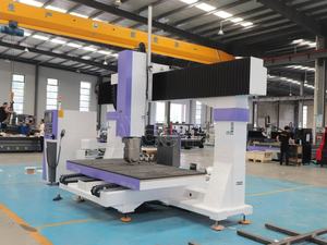 Vente flash : Machine à bois CNC 5 axes, routeur CNC 5 axes, modèle 3D 4D, fraiseuse CNC pour la découpe d'aluminium, d'acrylique et de bois - Product Image 4