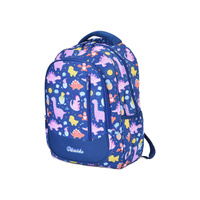 Nouveau Sac à Dos Scolaire Design Dinosaure Cartoon pour Enfants, Imperméable en Polyester, Tendance Mode Garçons Filles, avec Ceinture à Coussin d'Air Umido
