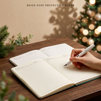 Vente Chaude Cahier Personnalisable A5 en Cuir PU, Journal Relié, Cadeau Promotionnel pour Journal Scolaire