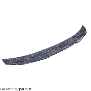 Aileron arrière en fibre de carbone forgée style PSM pour Q50 Q50S Q50L 2013-2023 - Product Image 6