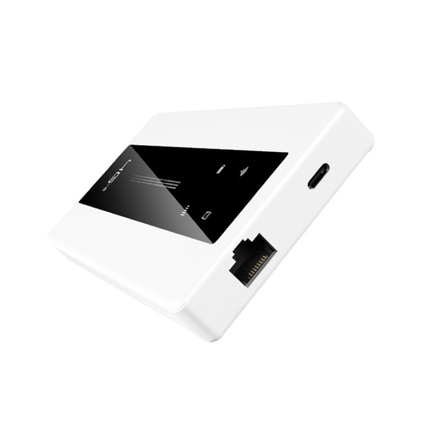 10000mAh Lithium-Ion Battery 4G LTE Portable Router Mobile Hotspot & WiFi Internet with Firewall Internal Antennas for Home Use