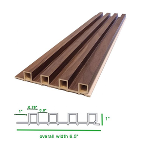 Panneau composite en bois et plastique lambris extérieurs patinés WPC revêtement mural extérieur pour l'extérieur extrusion intérieure - Product Image 5