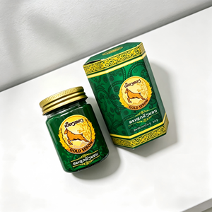 Baume Herbal Vert Serow Or, Pot Portable de Petite Taille, Baume Herbal Rafraîchissant pour Usage Quotidien et Urgence - Product Image 5