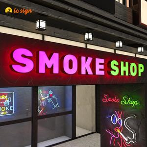 ป้ายสัญลักษณ์แอลซี3D ธุรกิจป้ายโลโก้เรืองแสงสำหรับร้านค้าป้ายไฟ LED ป้ายร้านค้ามีตัวอักษร LED - Product Image 3