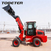 Chargeuse sur pneus télescopique compacte de 1,8 tonne, 4x4, diesel, CE EPA, pour travaux agricoles et de construction