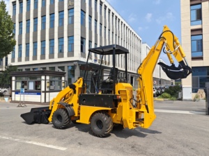 Chargeuse sur pneus hydraulique, chargeuse agricole, chargeuse-pelleteuse, pelle agricole, mini-excavatrices - Product Image 6