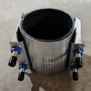 Bán Buôn Ban Đầu Thẳng 304/316 Thép Không Gỉ Đôi Vành Đai Sửa Chữa Đường Ống <span class=keywords><strong>Clip</strong></span> - Product Image 6