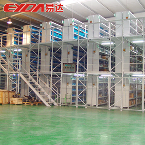 Heavy-Duty Bolt-Cấu trúc đa cấp lưu trữ tầng lửng Kệ hệ thống sơn tĩnh điện thép ăn mòn xếp chồng Kệ kệ - Product Image 1