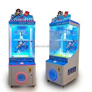 เครื่องเกมคีบตุ๊กตาคุณภาพสูง รับรางวัลเหรียญ วง<span class=keywords><strong>ล้อ</strong></span>แห่งความโชคดี เครื่องเกมคีบของรางวัล - Product Image 2