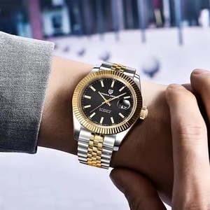<span class=keywords><strong>Montre</strong></span> mécanique <span class=keywords><strong>pour</strong></span> <span class=keywords><strong>homme</strong></span> PAGANI Design 1645, 42 mm, acier inoxydable, mouvement automatique NH35, étanche 100 m - Product Image 6