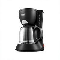 Pembuat Teh Semprot Tipe Panci, Pembuat Teh Bunga, Pot Kopi Kecil, Mesin Kopi Listrik Rumah Tangga 3-5 Cangkir, Garansi Satu Tahun