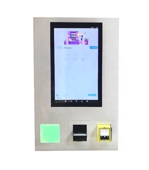 21.5 Inch Screen VIP Card Gift Card Vending Machine Cashless Payment Small Vending Machine