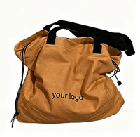 Sac fourre-tout en toile épaisse recyclée écologique avec logo personnalisé, sac de shopping durable de qualité supérieure pour les vêtements haut de gamme, marque de luxe