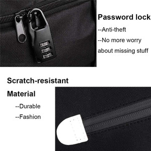 Sac à dos de voyage hip-hop en nylon personnalisé qui brille dans le noir avec doublure en coton, type de fermeture ouverte - Product Image 6