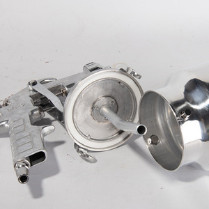Pistolet à air comprimé Morita PQ-2 en acier inoxydable, alimentation par gravité, buse de 1,8 mm pour la peinture de véhicules et de meubles - Product Image 2