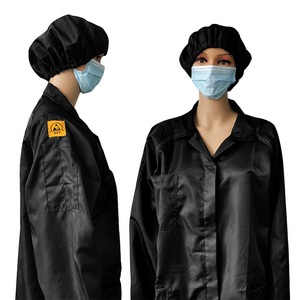 Allesd bụi miễn phí kích thước khác nhau tĩnh bảo vệ phòng sạch <span class=keywords><strong>ESD</strong></span> Robe quần áo chống tĩnh điện <span class=keywords><strong>smock</strong></span> - Product Image 1