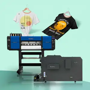 Inkjet DTF PET film printer powder shaking machine heat transfer printer for any kinds of t-shirts; cloths;shoes;bags