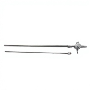 Ensemble d'irrigation et d'aspiration laparoscopique Cliniva 10 mm, instrument chirurgical manuel réutilisable pour la formation en chirurgie laparoscopique - Product Image 2