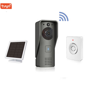 ออดวิดีโอ WiFi ติดตั้งง่ายโรงงาน Tuya กริ่งประตูบ้านอัจฉริยะ1080P กริ่งประตูบ้านอัจฉริยะพร้อมแผงโซลาร์เซลล์และเสียงระฆัง - Product Image 2
