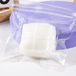 Jouet moelleux de style tofu super doux et épais, design en TPR blanc, rebond lent, soulagement du stress, décompression, cadeau pour enfants de 5 à 7 ans - Product Image 3