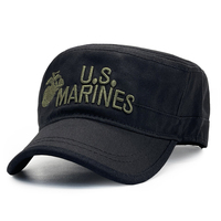 Nouvelles casquettes de camionneur brodées, casquettes personnalisées camouflage, casquettes plates, casquettes de baseball américaines
