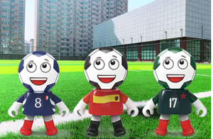 Robot Loa bóng loạt nhảy múa Loa sawolol thiết kế mới mini bóng đá loa không dây di động - Product Image 6