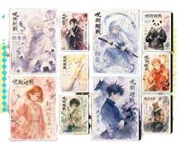 Cartes de jeu de société pour enfants, motif anime dessiné à la main, en PVC, impression couleur, avec boîte cadeau, thème famille et elfes