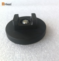 Aimant d'attache de câble D22mm Aimant enduit de caoutchouc Magnétique Zip Tie Holder