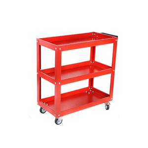 AOCHEN Chariot à outils commercial renforcé à 3 niveaux: chariot de stockage d'outils d'entrepôt et d'atelier avec roulettes silencieuses - Product Image 2