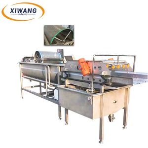 Professional Grade <b>Vegetable</b> Cleaning System Eddy Current Washing Equipment with Motor for Fruit & <b>Vegetable</b> Processing Plant - Product Image 1