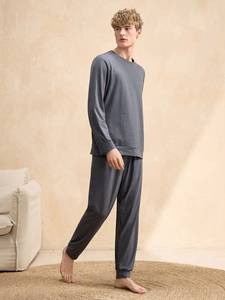 Nuovi Pigiami da Uomo Casual Traspiranti con Motivi Personalizzati all'Ingrosso - Product Image 3