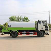 Camion-citerne à eau FAW 4X2 LHD 12CBM 12000 litres Euro3 pour le nettoyage des routes en Afrique