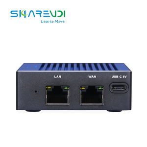 고급 미니 AI PC 방화벽 라우터 컴퓨터 보안 네트워크 게이트웨이를 위한 WIFI 3G/4G 모듈을 사용한 듀얼 LAN 에지 컴퓨팅 - Product Image 4