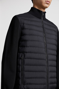 Veste Hybride Fine Personnalisable pour Hommes TN, Duvet pour Printemps Automne, Col Montant avec Devant en Laine Rembourré et Dos Zippé - Product Image 5