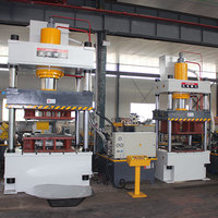 Ligne de production de presse hydraulique à quatre colonnes de 315 tonnes pour la fabrication de brouettes et le moulage de chariots à main