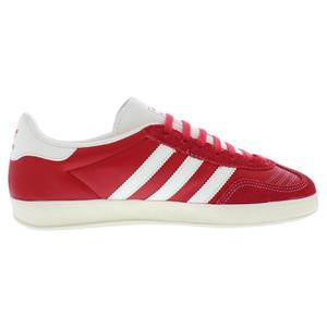 Zapatos Adidas Gazelle de Piel para Hombre, Color Rojo Escarlata, Crema, Blanco, Dorado Metálico - Product Image 2