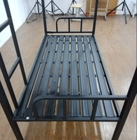 Lits superposés en métal, design en fer, pour chambre à coucher, dortoir, appartement, vente en gros d'usine