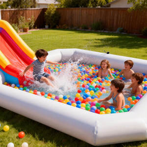 <span class=keywords><strong>Piscine</strong></span> gonflable écologique pour nouveau-nés et enfants Keyubo 4*5*0.6m, matériau PVC imperméable, taille personnalisée, vente en gros - Product Image 1