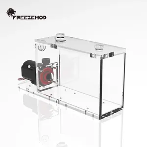 FREEZEMOD เครื่องทําน้ําเย็น ถังลูกบาศก์ 12v 24v ปั๊มผสม พร้อมเครื่องตรวจจับระดับน้ํา - Product Image 3