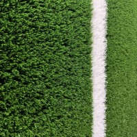 HANWEI Karpet Rumput Sepak Bola Grama Buatan Grama Buatan untuk Cancha De Futbol Turf Soccer Turf Ukuran Khusus