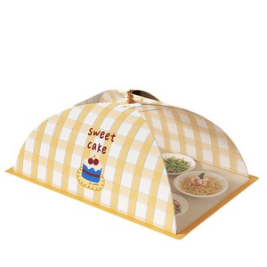 Foldable Food Cover 360 Degree Insect Proof Dustproof Kitchen Table Use Polyester Material - Product Image 5