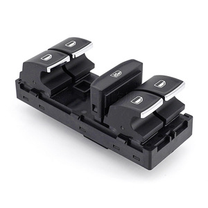 Interruptor del Elevalunas para Automóvil Volkswagen 16D959857A, Interruptor Principal de Control de Elevalunas Eléctrico de 12V - Product Image 1