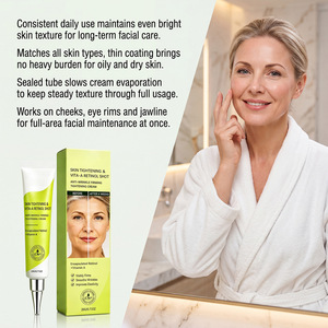 Crema facial hidratante con retinol, suave, sedosa, respetuosa con la piel, refrescante, no grasosa, adecuada para todas las estaciones, cuidado diario - Product Image 6