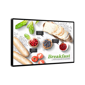 98 inch FHD Màn hình <span class=keywords><strong>LCD</strong></span> Treo tường treo hiển thị 4k kỹ thuật số điện tử bảng menu cho nhà hàng cafe cửa hàng quảng cáo - Product Image 2