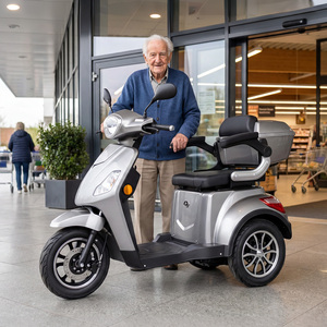 Nuevo <span class=keywords><strong>Scooter</strong></span> <span class=keywords><strong>de</strong></span> <span class=keywords><strong>Movilidad</strong></span> Eléctrico 800W 60V 20Ah Velocidad Máxima 25Km/h Larga Autonomía 55Km - Product Image 1