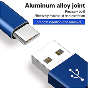 Cable de Datos de Carga Rápida USB Tipo C de Nailon de 1M 2M 3M con Logotipo Personalizado Gratuito para iPhone, Samsung, Huawei - Product Image 3