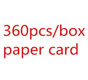 Kotak Booster KUALITAS TERBAIK 360 buah/kotak kartu Dagang bongkar kartu bermain kartu GX EX