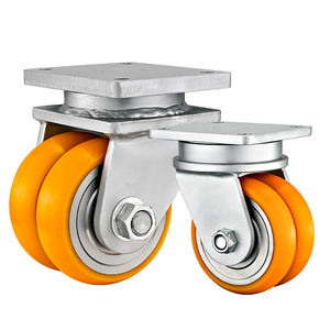 Industrial Heavy Duty <strong>Caster</strong> <strong>Wheel</strong> <strong>with</strong> 1 PU Scaffold <strong>Wheel</strong> New 2-<strong>4</strong> Ton for Industrial Use - Product Image 4