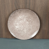 Service de table en porcelaine de luxe 18 pièces, style européen, assiettes à dîner, impression tampon, vente chaude