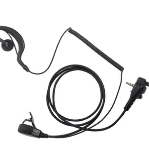 Ohrhaken-Ohrhörer-Headset mit PTT-Mikrofon für Vertex-VX-228 VX-230 VX-231